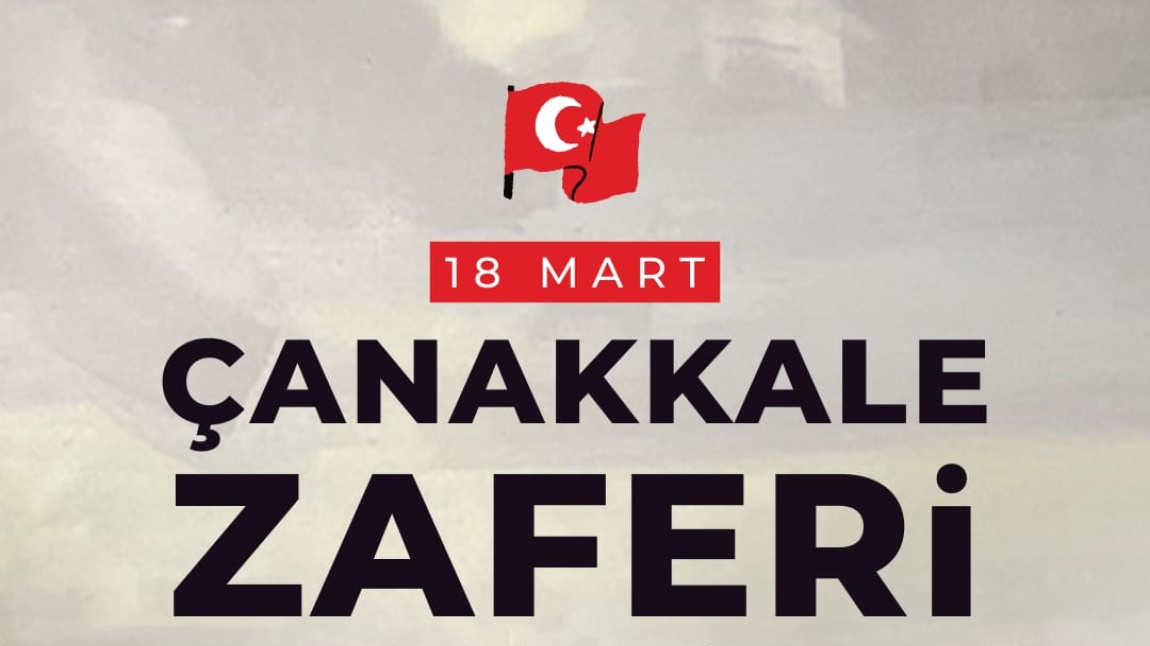 18 Mart Çanakkale Zaferi ve Şehitleri Anma Günü Töreni Yapıldı.